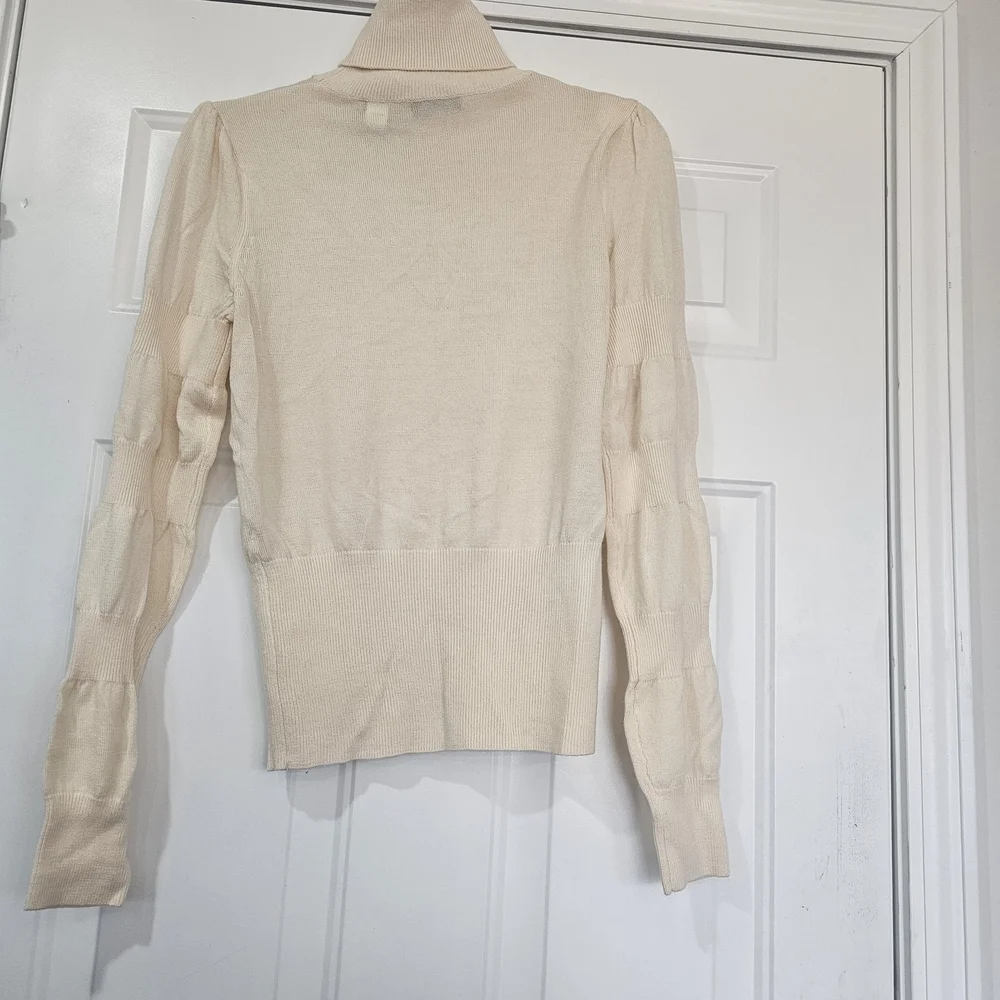Moda International Ivory Knit Sweater Merino Wool 95%{Bx20}